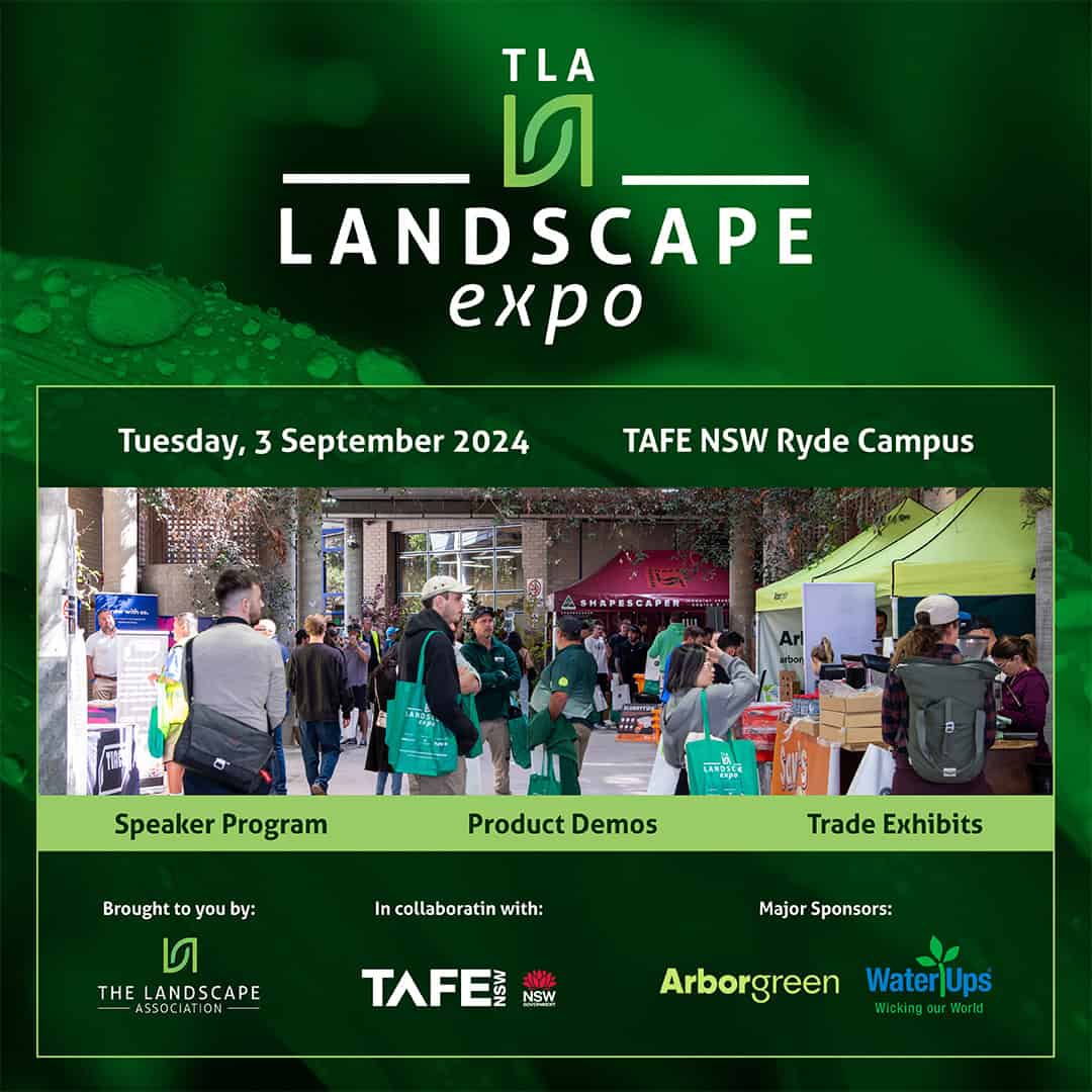 TLA Landscape Expo 2024 – Sydney