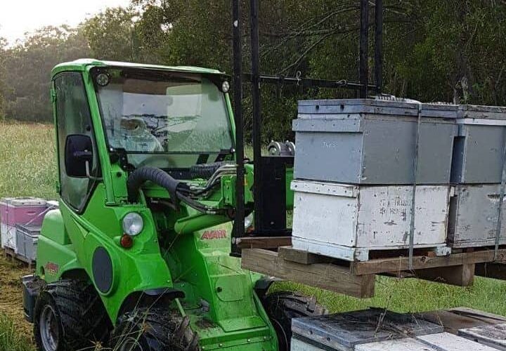 Avant 635 Mini Articulated Loader for Beekeepers and beekeeping