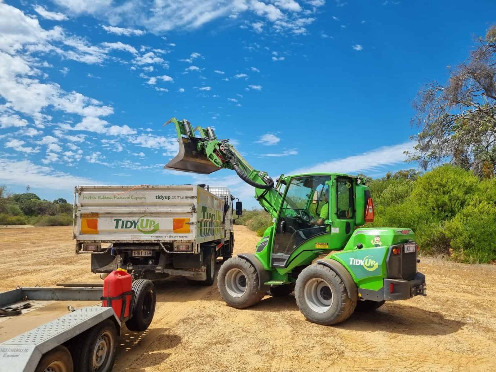 Avant 850 Loader has Transformed Tidy Up’s Rubbish Removal Operations