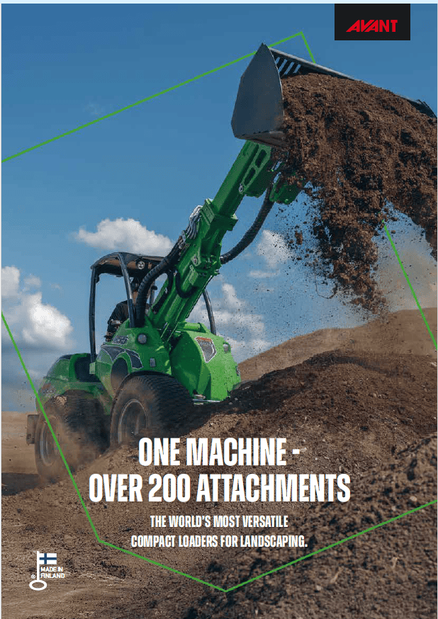 Avant Mini Loaders for Landscaping
