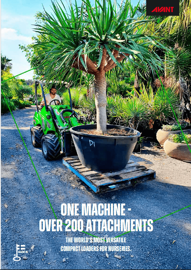 Avant Mini Loaders in Nurseries