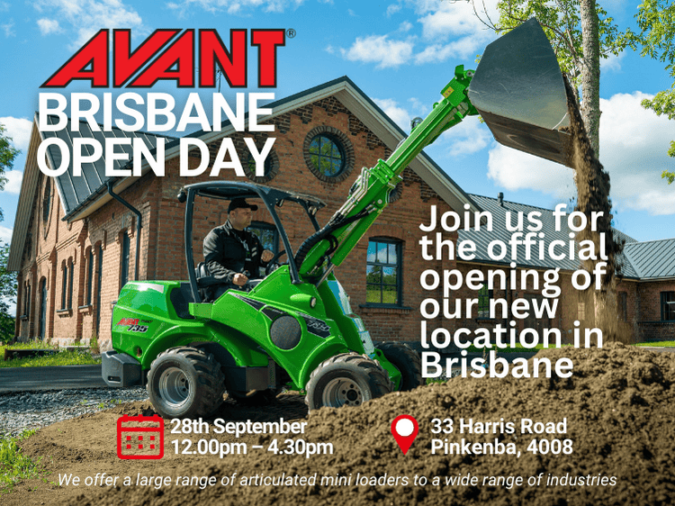 Avant Equipment Brisbane Official Opening