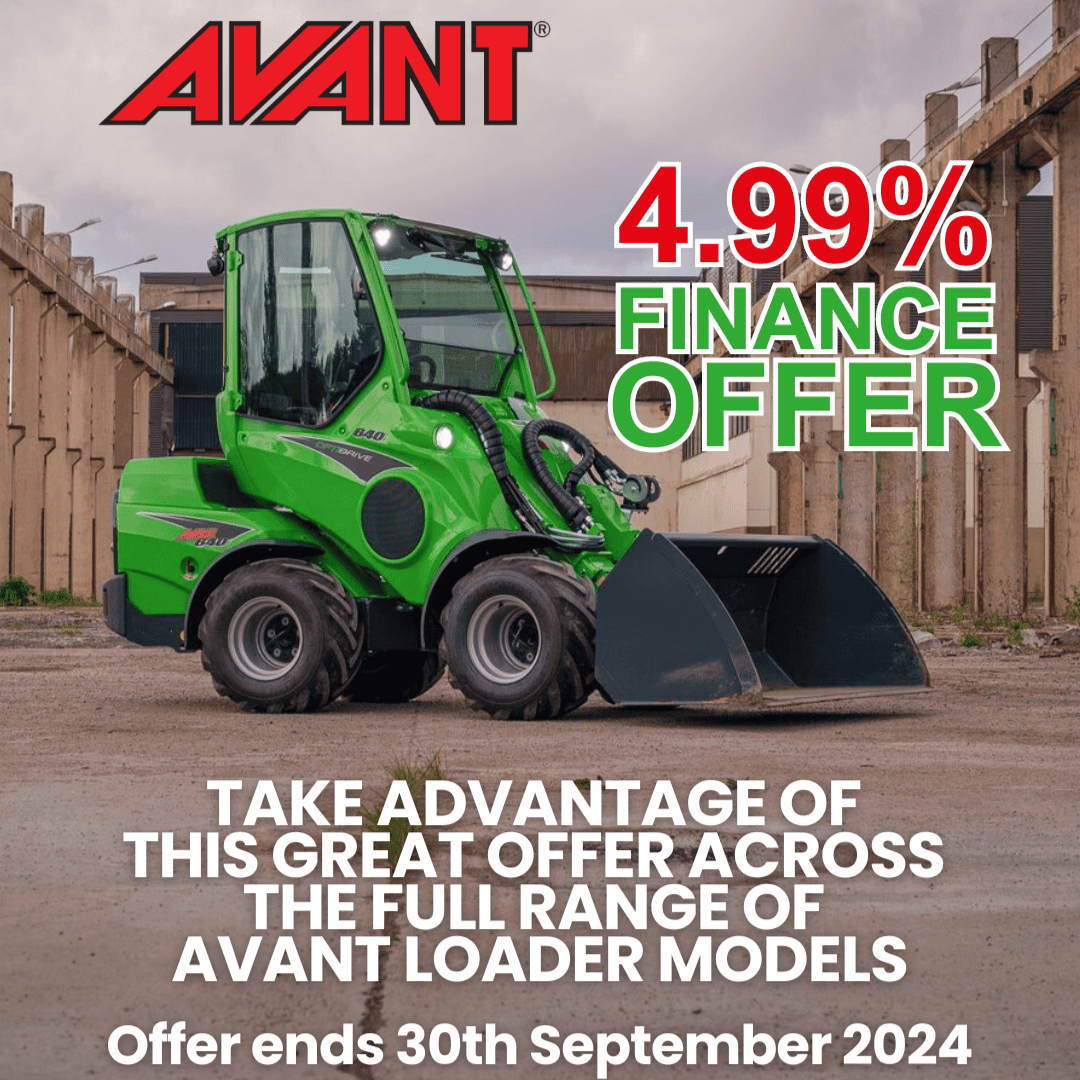 Unlock 4.99% Financing on Avant Mini Loaders!