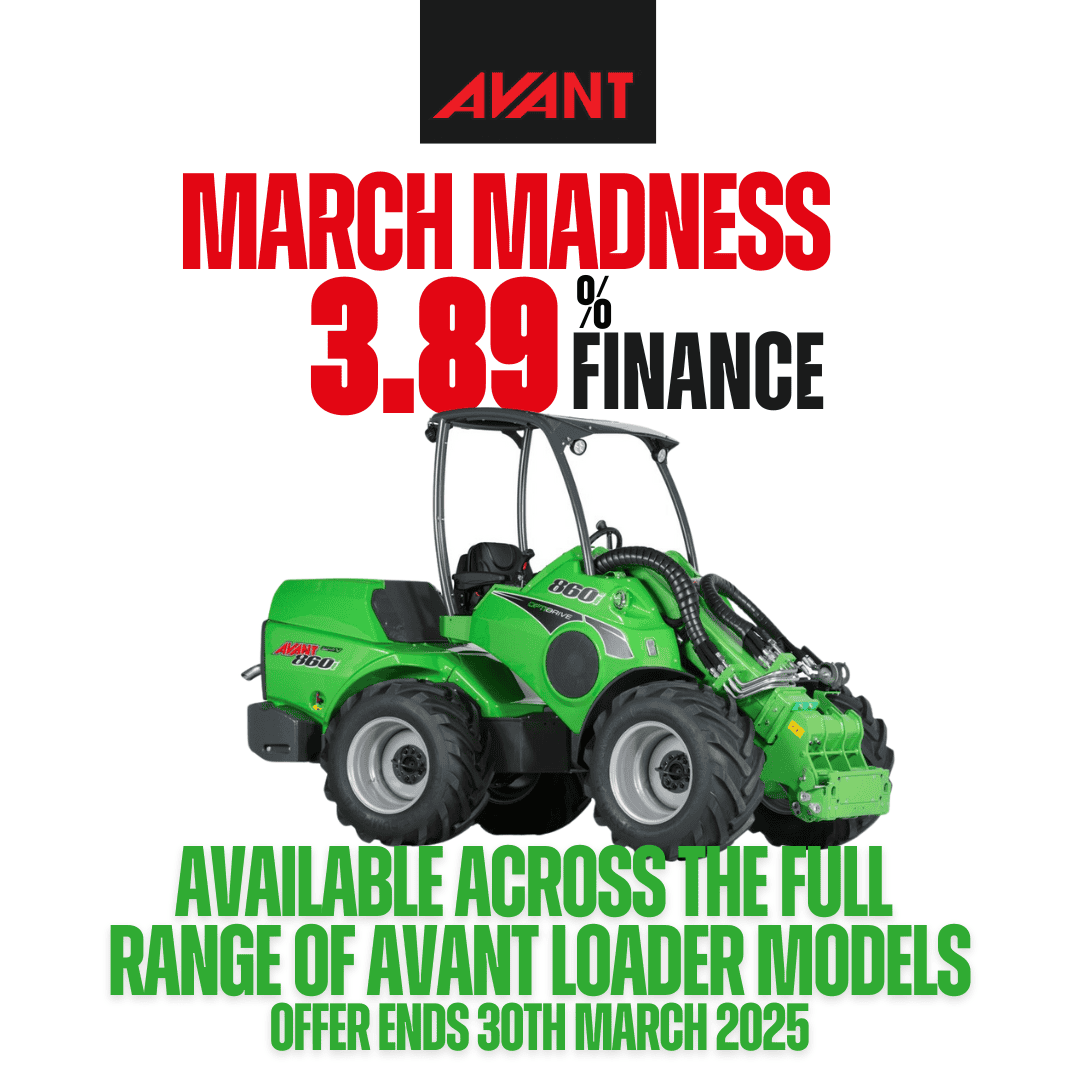 Unlock 3.89% Financing on Avant Loaders!