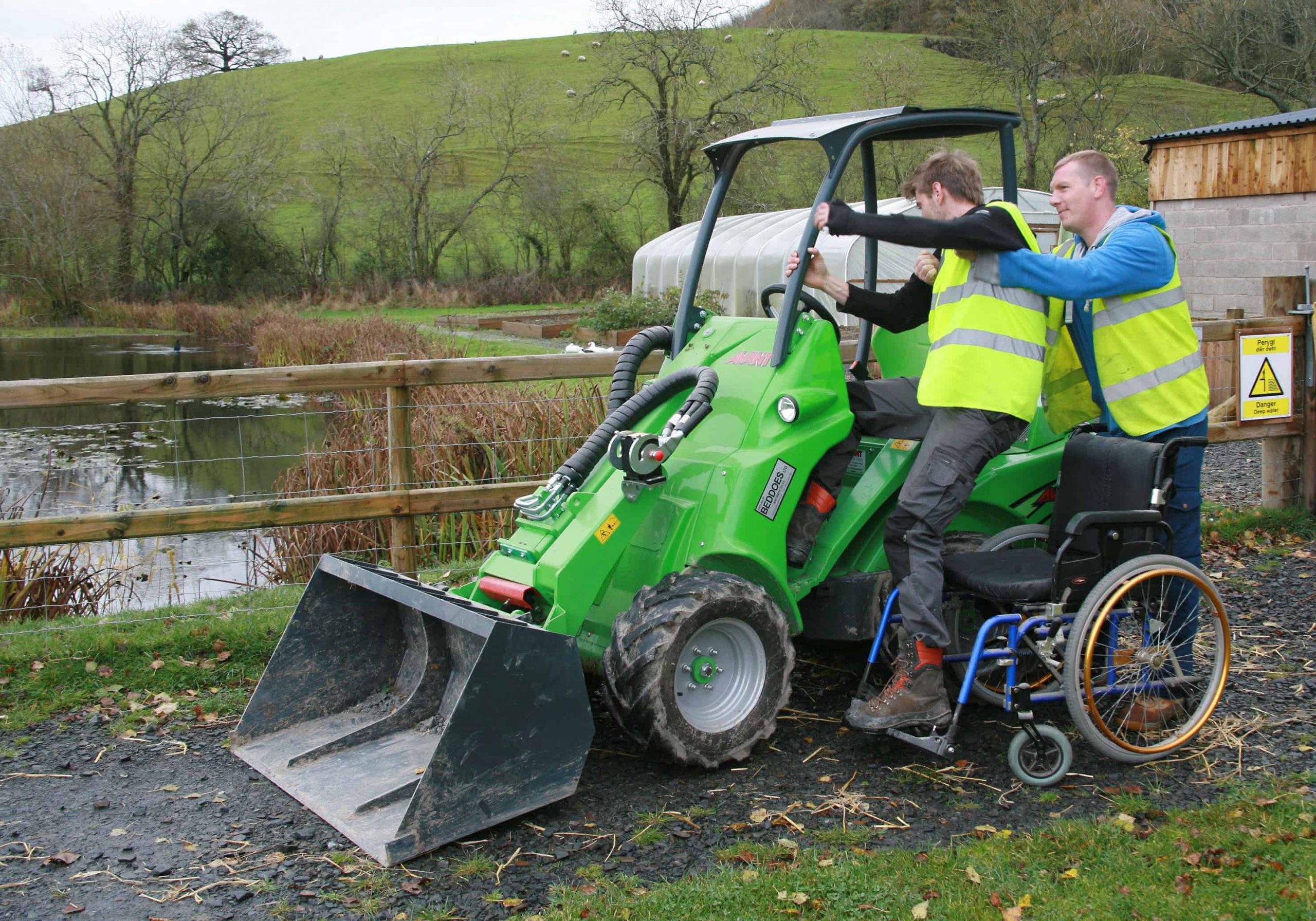 Avant Loader Proves Perfect For Disability Charity