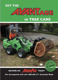Avant Mini Loader for Tree Care
